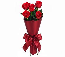 Букет 5 Красных роз Эдлесс Лав в Кайеркане