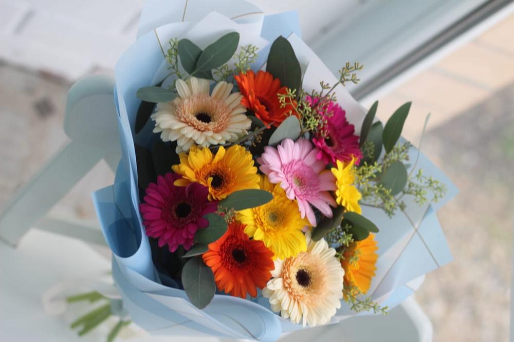 Букет цветов из: Герберы в Кайеркане