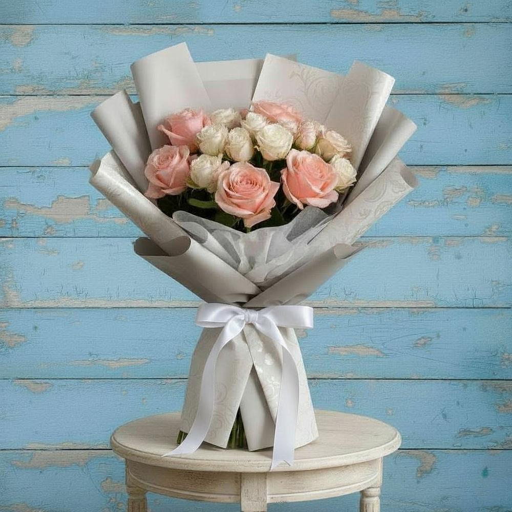 Букет цветов из: Розы в Кайеркане