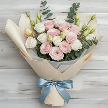 Букет цветов из:  Лизиантусы в Кайеркане