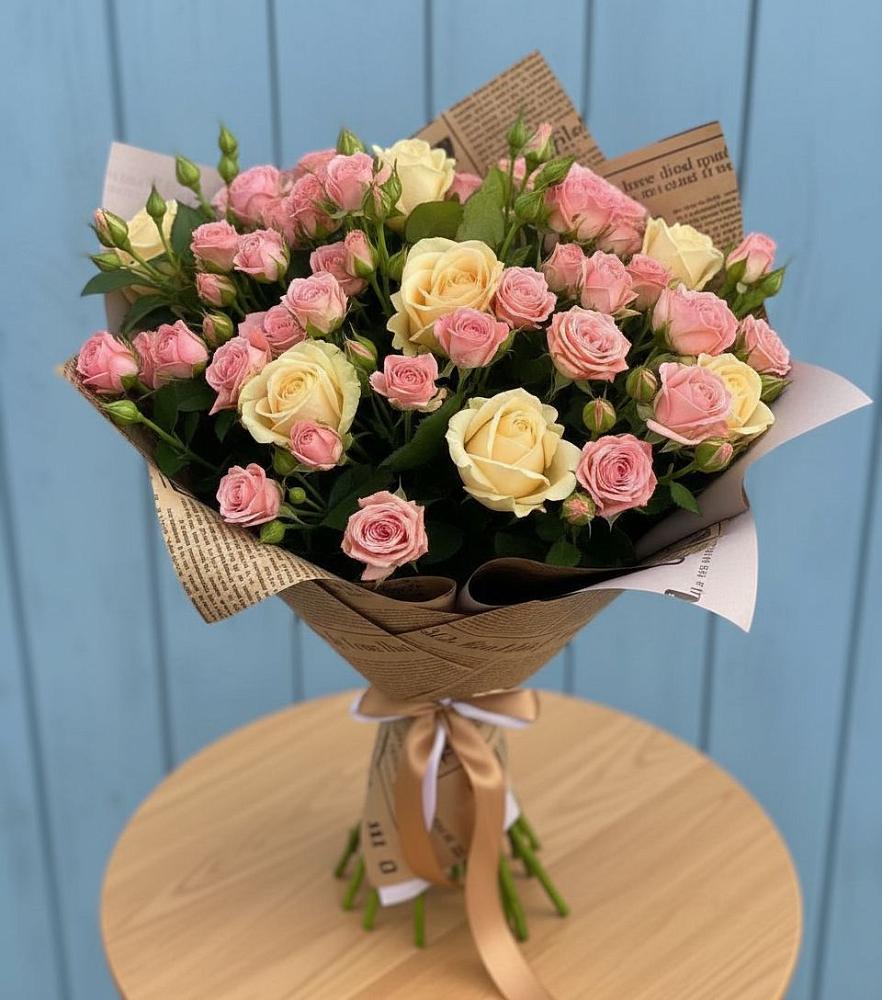 Букет цветов из: Розы в Кайеркане