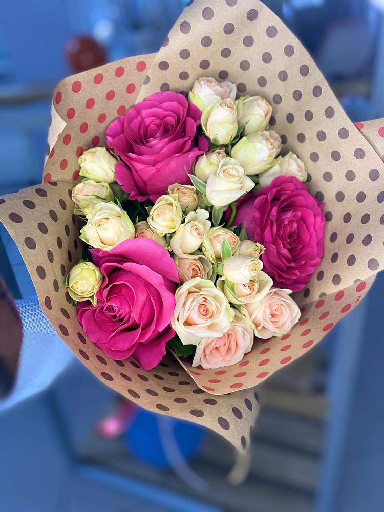 Букет цветов из: Розы в Кайеркане