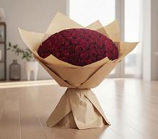 Букет 101 Красная роза в Кайеркане