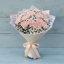 Букет цветов из:  Гвоздики в Кайеркане