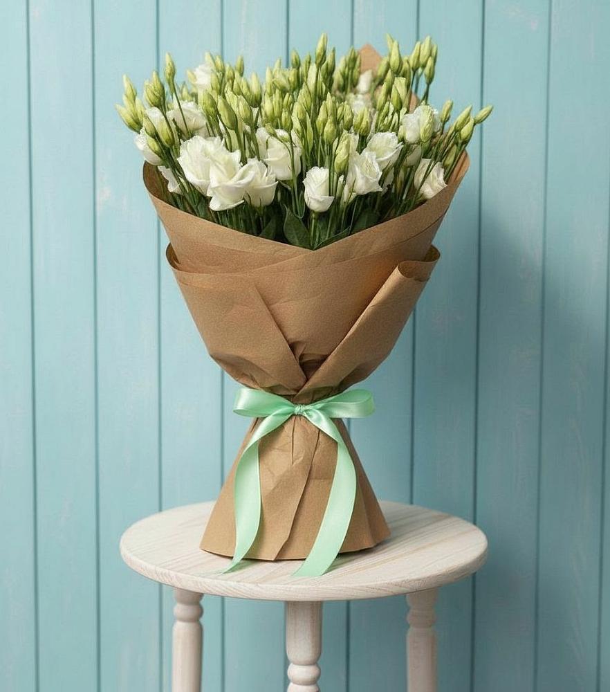 Букет цветов из: Лизиантусы в Кайеркане