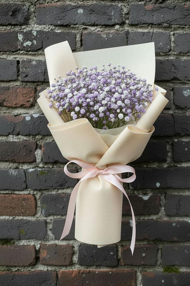 Букет цветов из: Гипсофила в Кайеркане