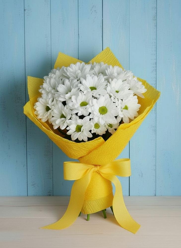 Букет цветов из: Хризантемы в Кайеркане