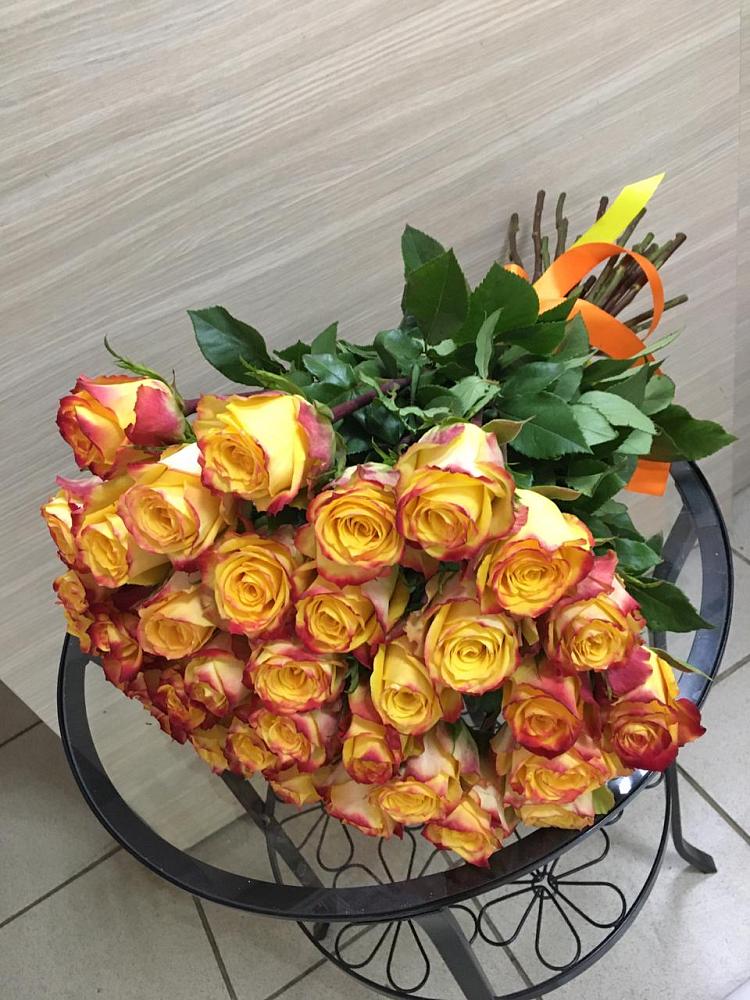 Букет Желтые розы в Кайеркане