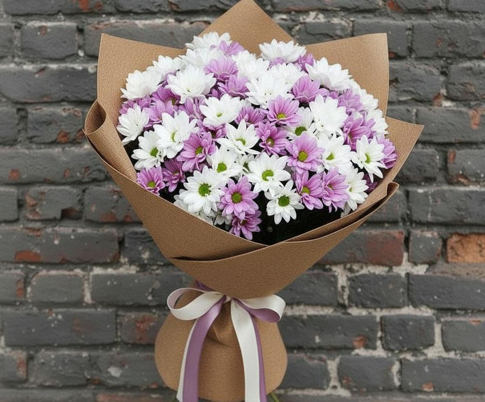 Букет цветов из: Хризантемы в Кайеркане