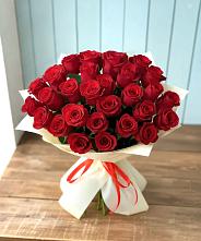 Букет 29 Красных роз #REPLACE_PRED# Кайеркане