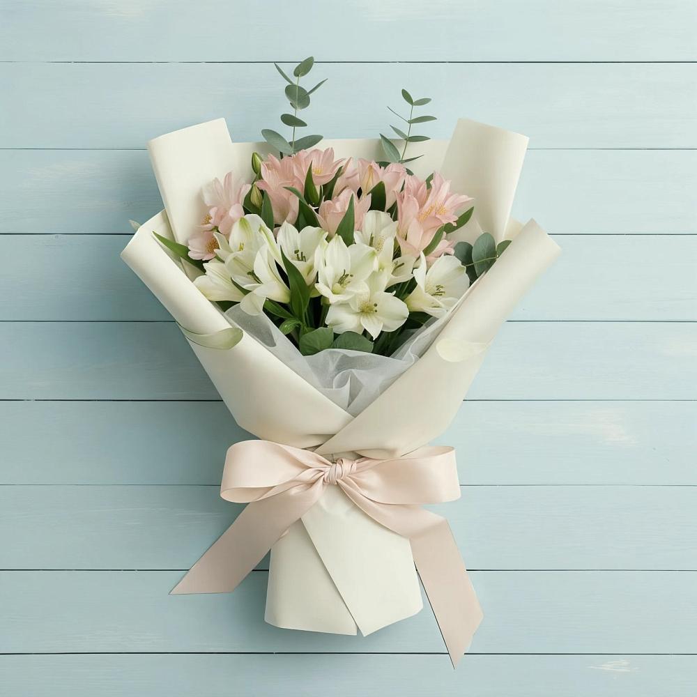 Букет цветов из: Альстромерии в Кайеркане