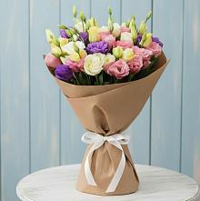 Букет цветов из:  Лизиантусы в Кайеркане